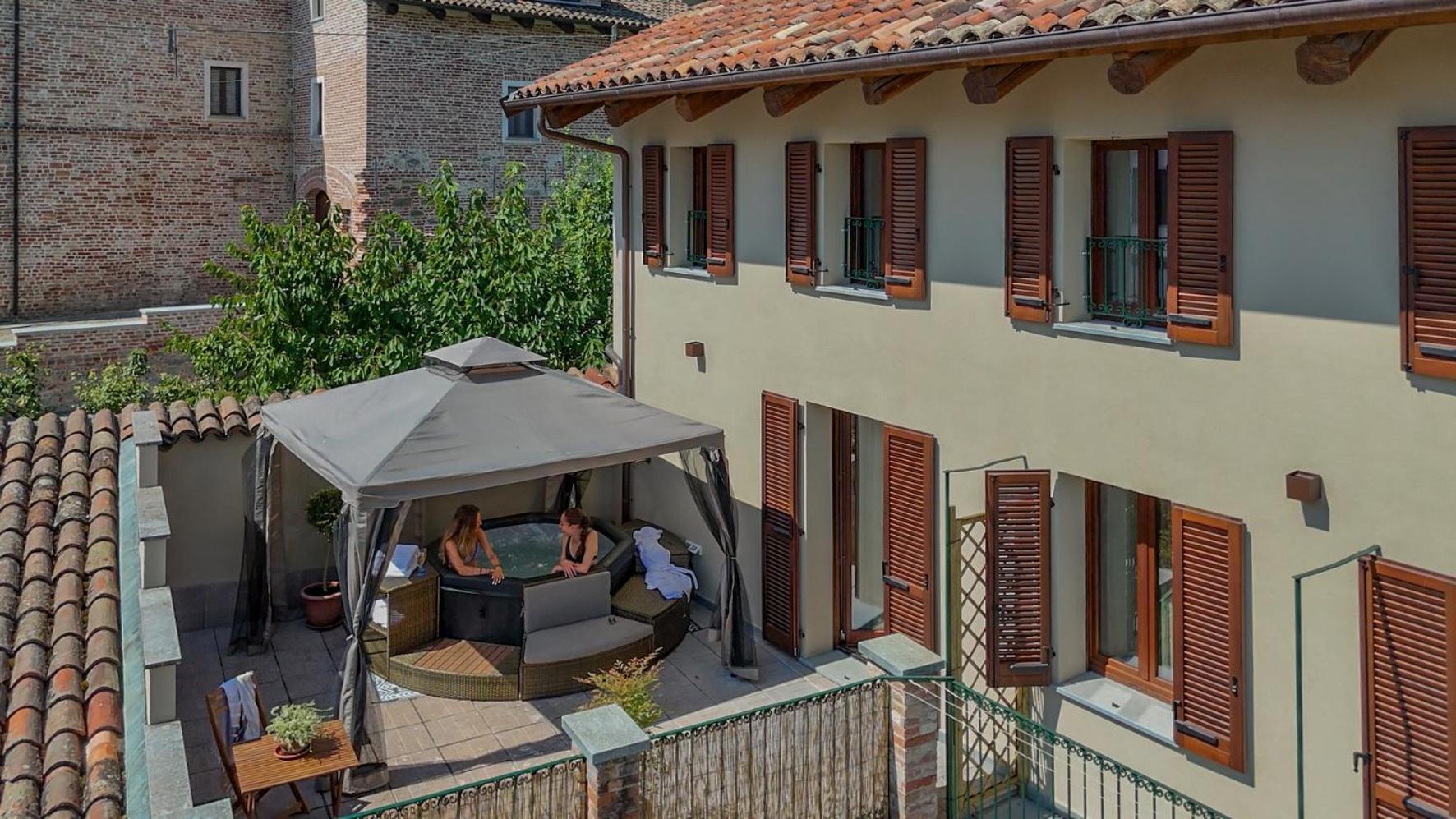 Hotel Byvigin Magliano Alfieri Exteriér fotografie